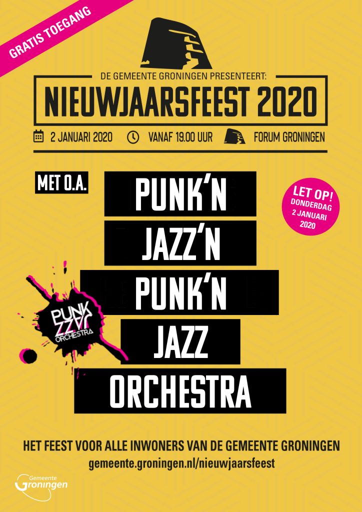 PUNK'n JAZZ orchestra live in FORUM Groningen